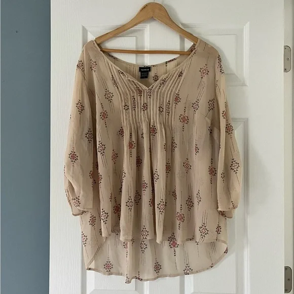 Torrid 3/4 Sleeve Blouse 2X - Picture 1 of 9
